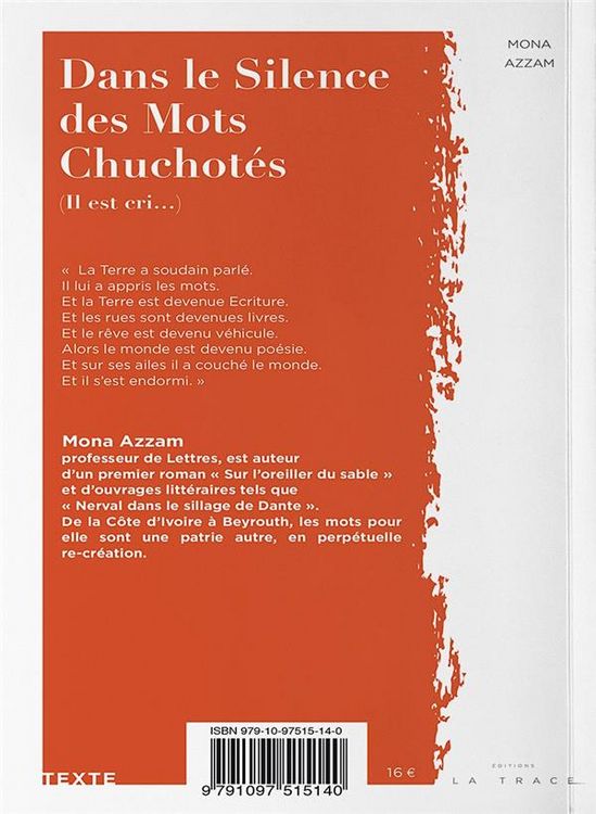 Produktbild: Dans le silence des mots chuchot&eacute;s