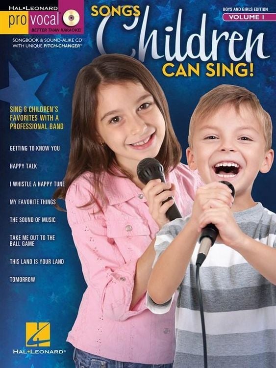 Produktbild: Songs Children Can Sing!: Boys and Girls Edition [With CD (Audio)]