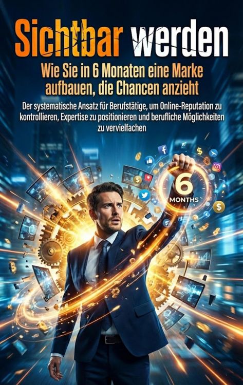 Produktbild: Sichtbar werden: Wie Sie in 6 Monaten eine Marke aufbauen, die Chancen anzieht