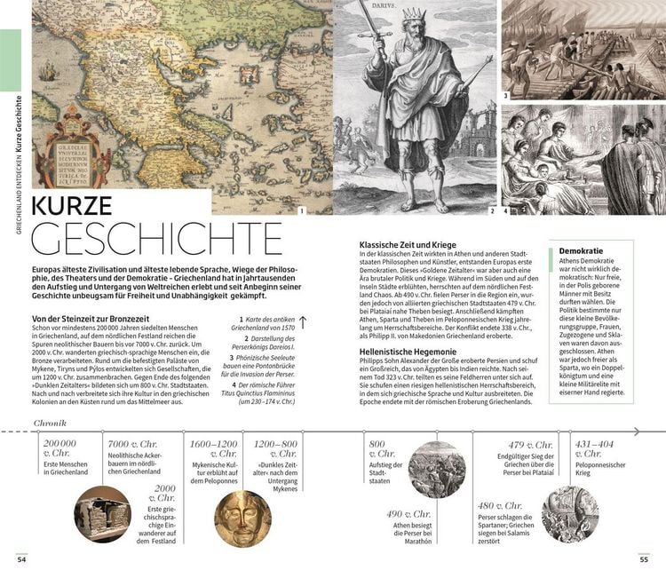 Produktbild: Vis-&agrave;-Vis Reisef&uuml;hrer Griechenland, Athen & Festland
