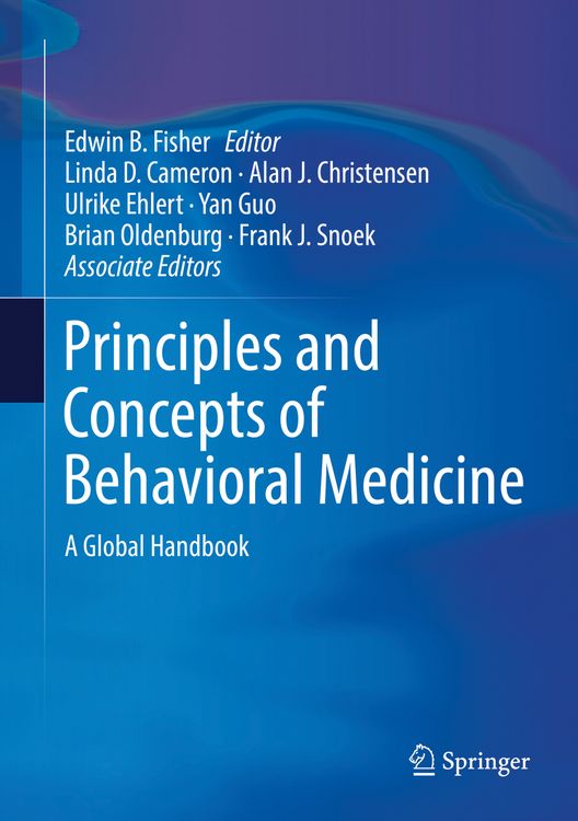 Produktbild: Principles and Concepts of Behavioral Medicine