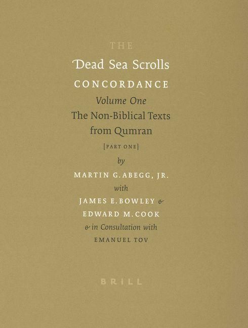 Produktbild: The Dead Sea Scrolls Concordance, Volume 1 (2 Vols)