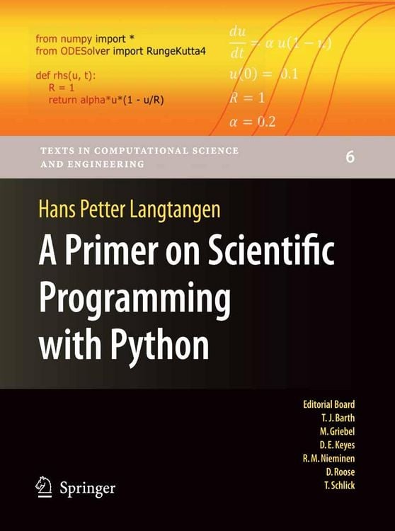 Produktbild: A Primer on Scientific Programming with Python