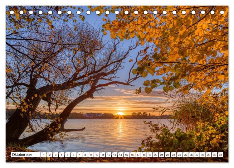 Produktbild: Magische Stimmungen in Mecklenburg-Vorpommern (Tischkalender 2027 DIN A5 quer), CALVENDO Monatskalender