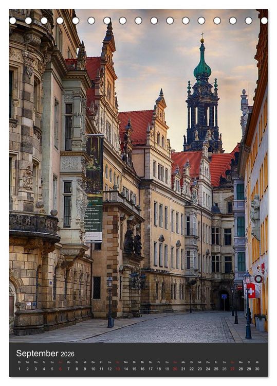 Produktbild: Mein Dresden (Tischkalender 2026 DIN A5 hoch), CALVENDO Monatskalender