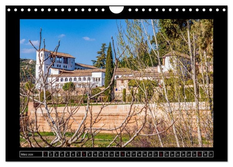 Produktbild: Andalusien - Die Seele Spaniens (Wandkalender 2026 DIN A4 quer), CALVENDO Monatskalender