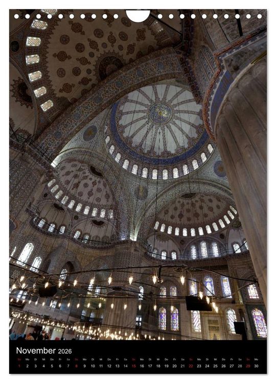 Produktbild: Istanbul, die Perle am Bosporus (Wandkalender 2026 DIN A4 hoch), CALVENDO Monatskalender