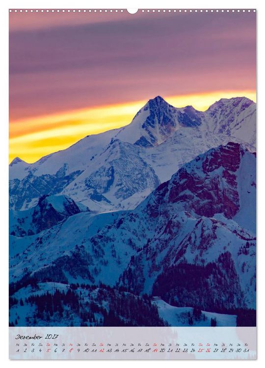 Produktbild: Unser H&ouml;chster Berg (Wandkalender 2027 DIN A2 hoch), CALVENDO Monatskalender