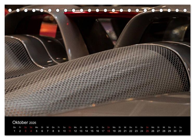 Produktbild: Heiligs Blechle - Porsche-Ikonen im Detail (Tischkalender 2026 DIN A5 quer), CALVENDO Monatskalender