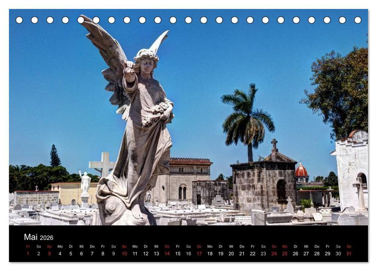 Produktbild: Havanna - Ansichten einer bemerkenswerten Stadt (Tischkalender 2026 DIN A5 quer), CALVENDO Monatskalender