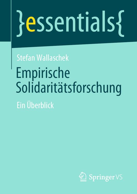 Produktbild: Empirische Solidarit&auml;tsforschung
