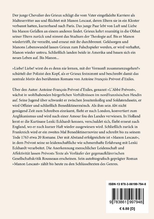 Produktbild: Manon Lescaut