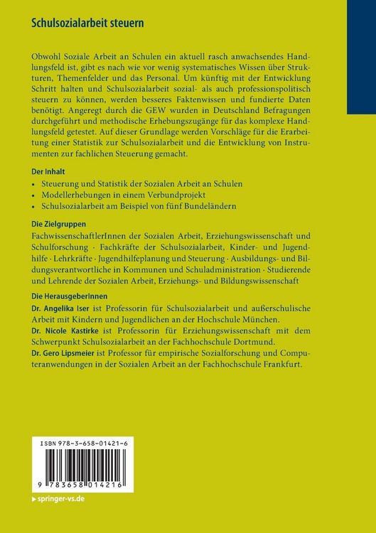 Produktbild: Schulsozialarbeit steuern