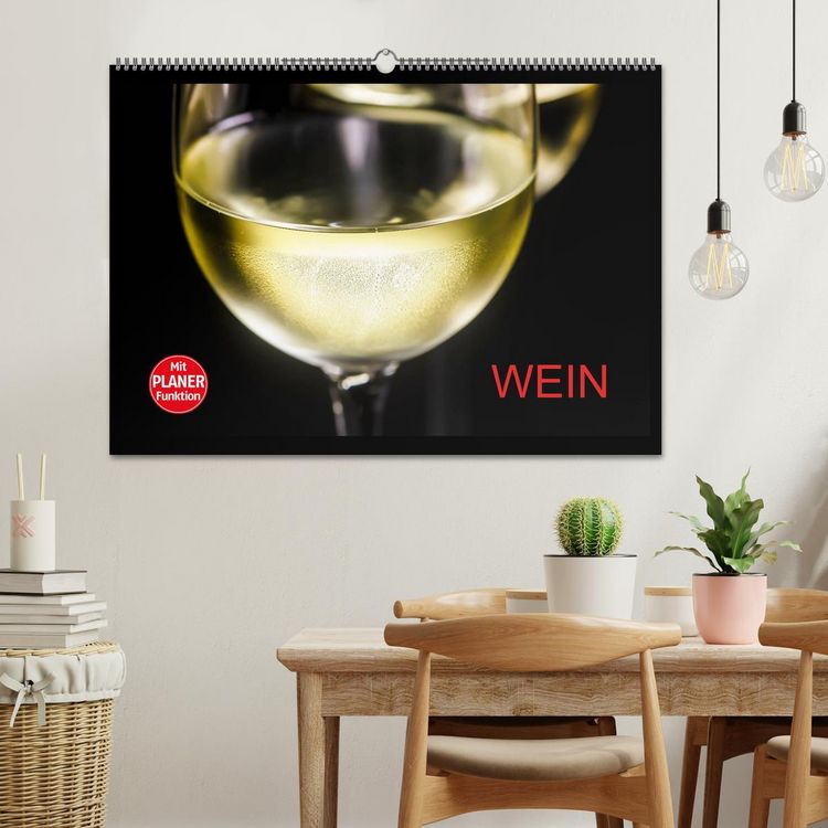 Produktbild: Wein (Wandkalender 2026 DIN A2 quer), CALVENDO Monatskalender