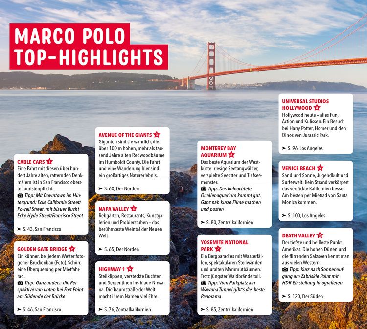Produktbild: MARCO POLO Reisef&uuml;hrer Kalifornien