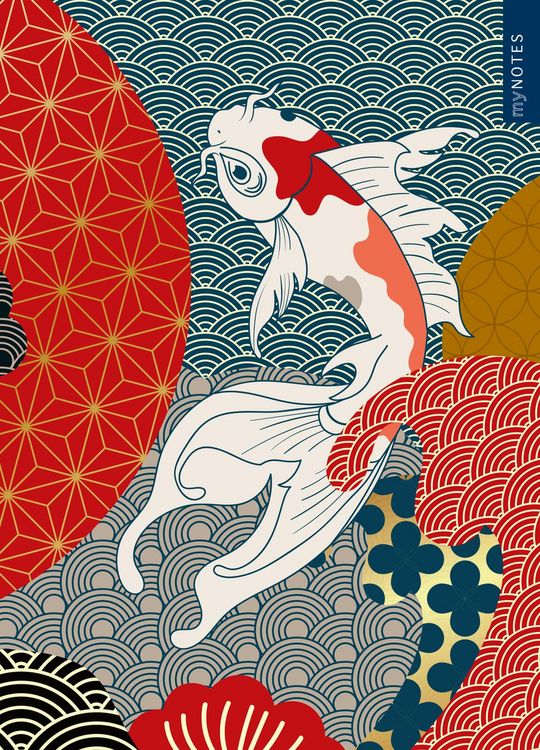 Produktbild: MyNOTES Papeterie: Ringbuch Japan