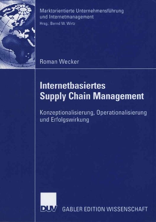 Bild vom Artikel Internetbasiertes Supply Chain Management vom Autor Roman Wecker