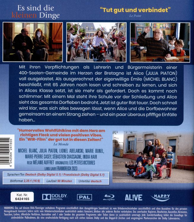 Produktbild: Es sind die kleinen Dinge (Blu-ray)