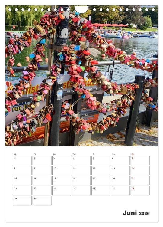Produktbild: Warnem&uuml;nde Urlaub f&uuml;r zu Hause (Wandkalender 2026 DIN A4 hoch), CALVENDO Monatskalender