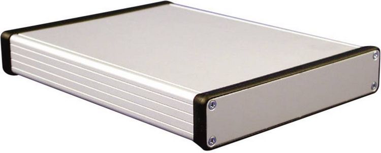Produktbild: Hammond Electronics 1455N1201 Profil-Geh&auml;use 120 x 103 x 53 Aluminium Aluminium 1St.
