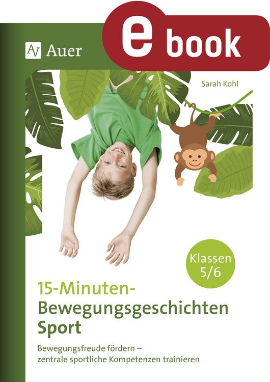 Produktbild: 15-Minuten-Bewegungsgeschichten Sport Klassen 5-6