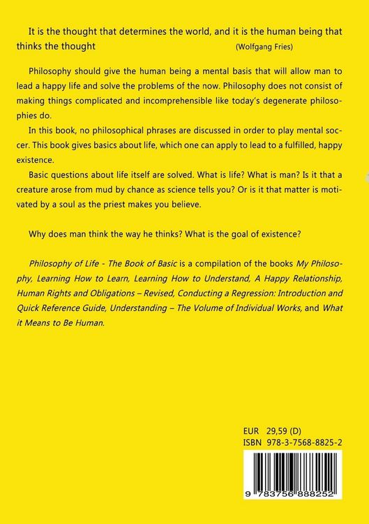 Produktbild: Philosophy of Life - The Book of Basics