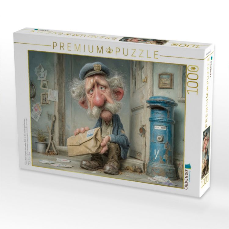 Produktbild: CALVENDO Puzzle Wieso habe ich jetzt blos meine Brille in den Kasten geschmissen | 1000 Teile Lege-Gr&ouml;&szlig;e 64x48cm Foto-Puzzle f&uuml;r gl&uuml;ckliche Stunden