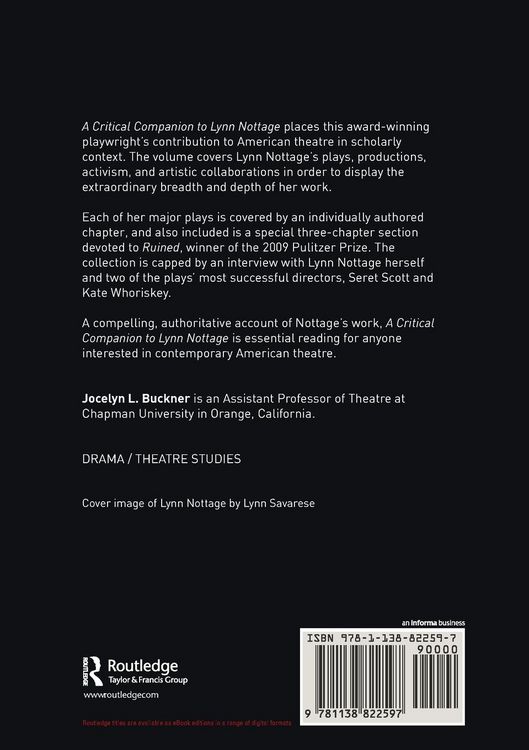 Produktbild: A Critical Companion to Lynn Nottage