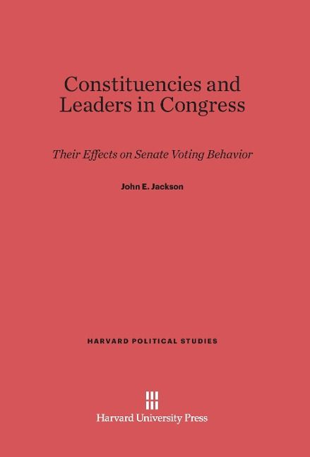 Produktbild: Constituencies and Leaders in Congress