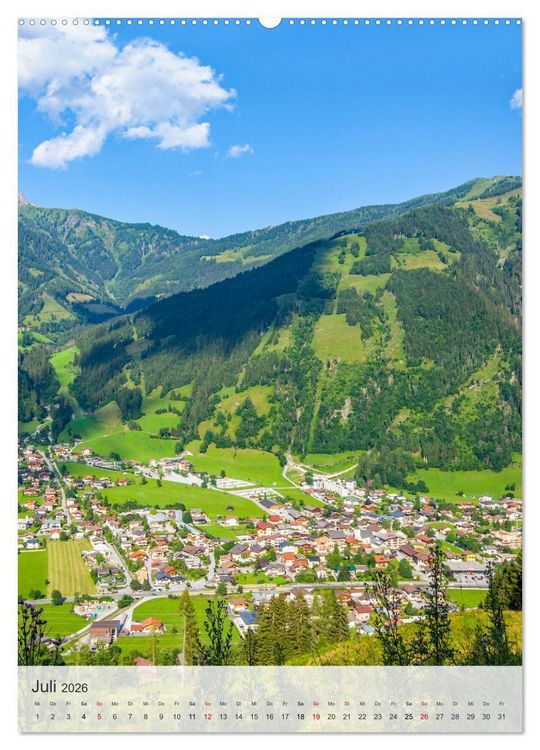 Produktbild: Willkommen in Dorfgastein (hochwertiger Premium Wandkalender 2026 DIN A2 hoch), Kunstdruck in Hochglanz