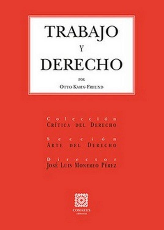 Produktbild: Trabajo y derecho