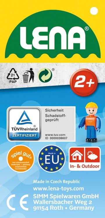 Produktbild: LENA 04406 - TRUXX M&uuml;llwagen
