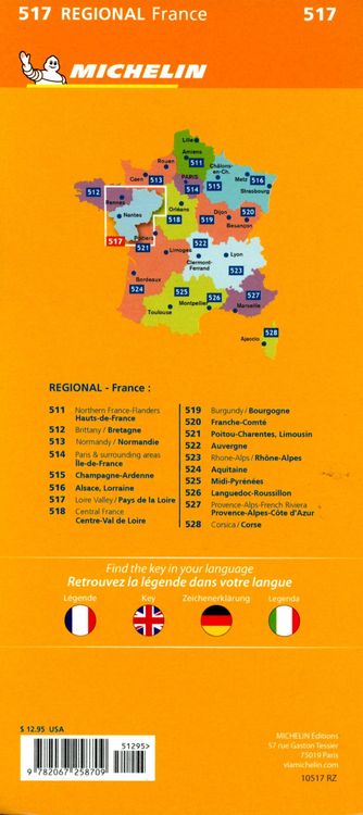 Produktbild: Michelin Loiretal