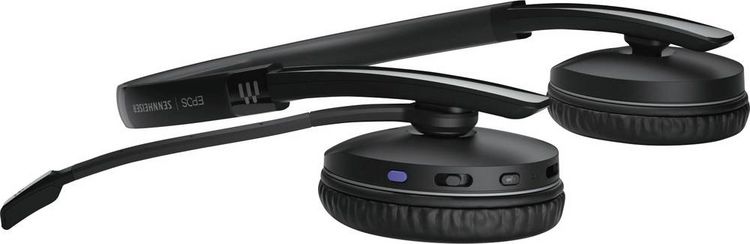 Produktbild: EPOS On Ear Headset Bluetooth&reg; Stereo Schwarz Noise Cancelling Lautst&auml;rkeregelung, Mikrofon-Stummschaltung Telefon