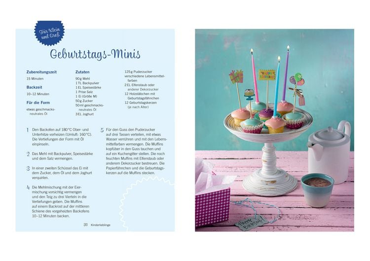 Produktbild: Mini-Muffins - Die besten Rezepte. Schnelle Backrezepte f&uuml;r s&uuml;&szlig;e und herzhafte kleine Kuchen