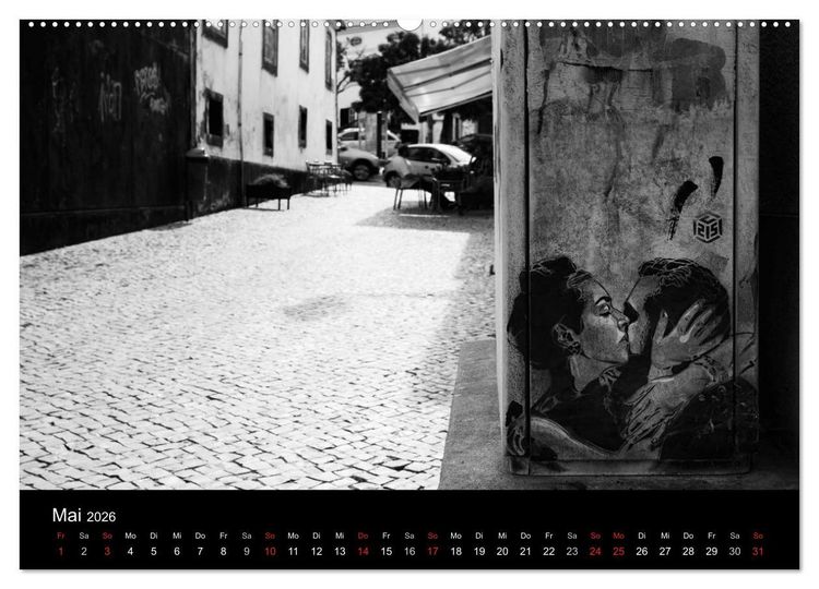 Produktbild: Das Licht in Schwarz und Wei&szlig; (hochwertiger Premium Wandkalender 2026 DIN A2 quer), Kunstdruck in Hochglanz