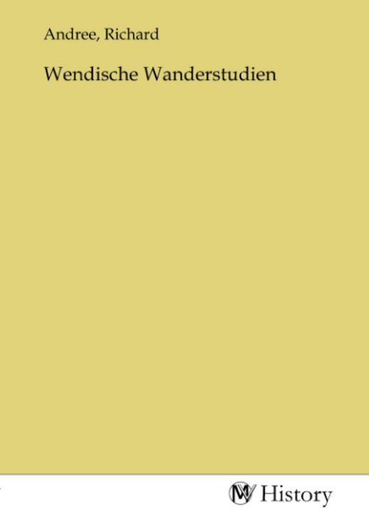Produktbild: Wendische Wanderstudien