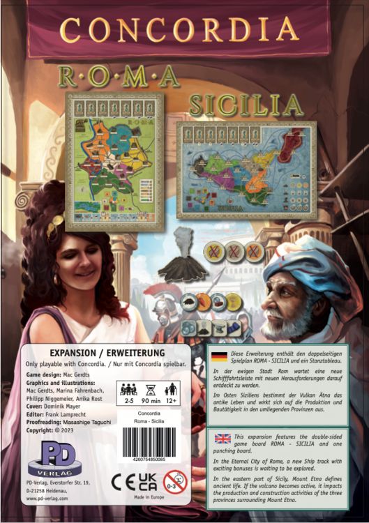 Produktbild: Concordia: Roma - Sicilia [Erweiterung]