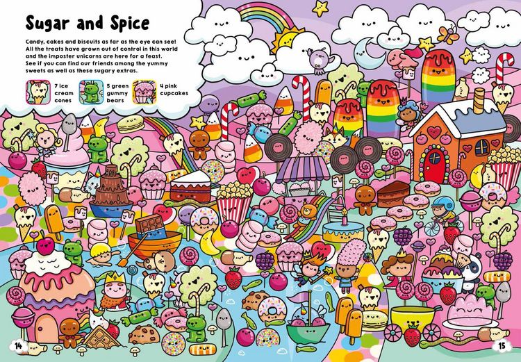 Produktbild: Unicorn and Friends Search and Find