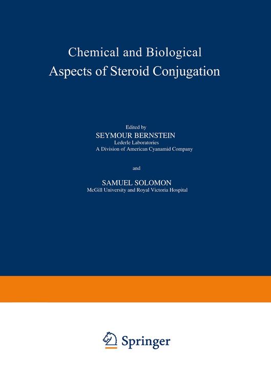 Produktbild: Chemical and Biological Aspects of Steroid Conjugation