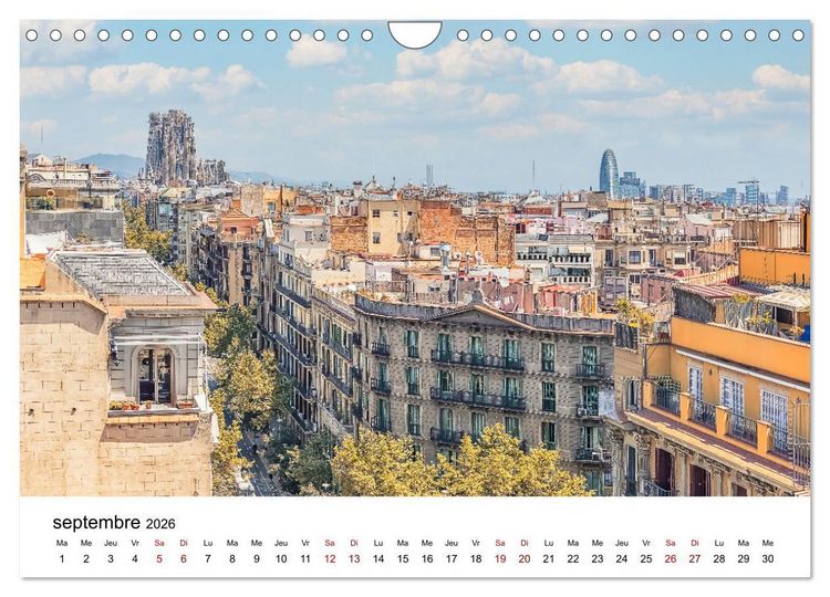 Produktbild: Stup&eacute;fiante Espagne (Calendrier mural 2026 DIN A4 vertical), CALVENDO calendrier mensuel