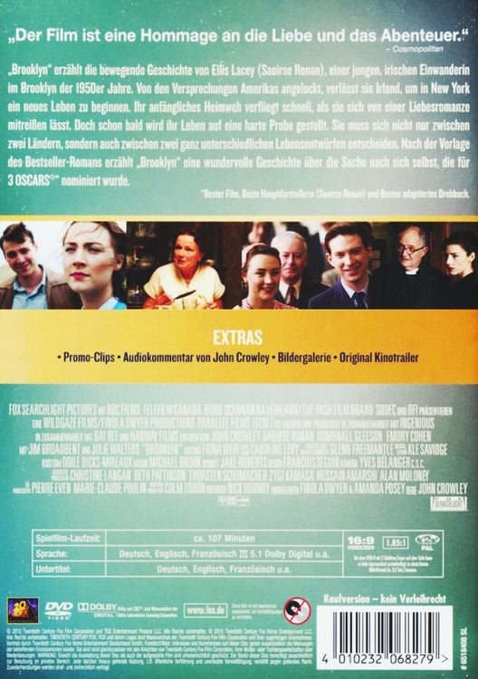 Produktbild: Brooklyn - Eine Liebe zwischen zwei Welten