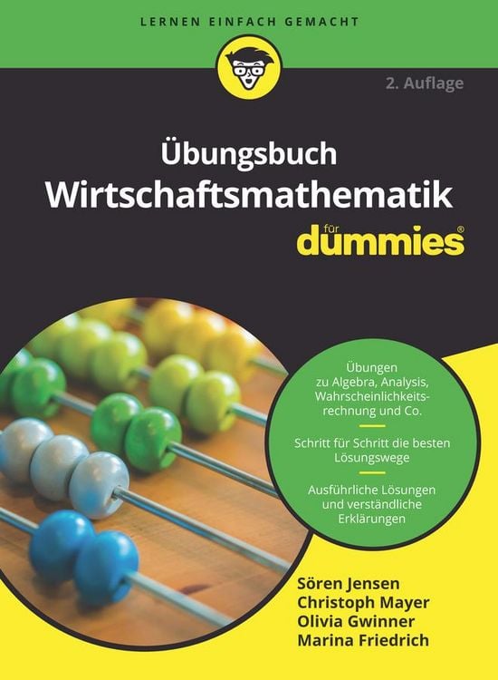 Produktbild: Übungsbuch Wirtschaftsmathematik für Dummies