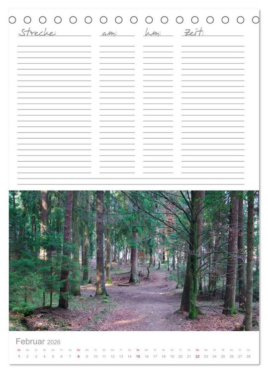 Produktbild: Lauf einfach los! Deine pers&ouml;nlichen Jogging Erfolge (Tischkalender 2026 DIN A5 hoch), CALVENDO Monatskalender