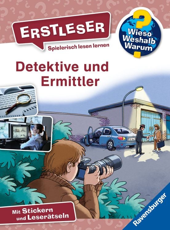 Produktbild: Wieso? Weshalb? Warum? Erstleser, Band 11 - Detektive und Ermittler