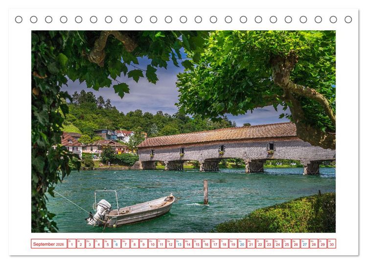 Produktbild: Diessenhofen am Hochrhein (Tischkalender 2026 DIN A5 quer), CALVENDO Monatskalender