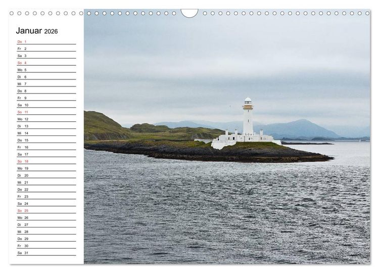 Produktbild: Schottland - grandiose Landschaften im Westen (Wandkalender 2026 DIN A3 quer), CALVENDO Monatskalender