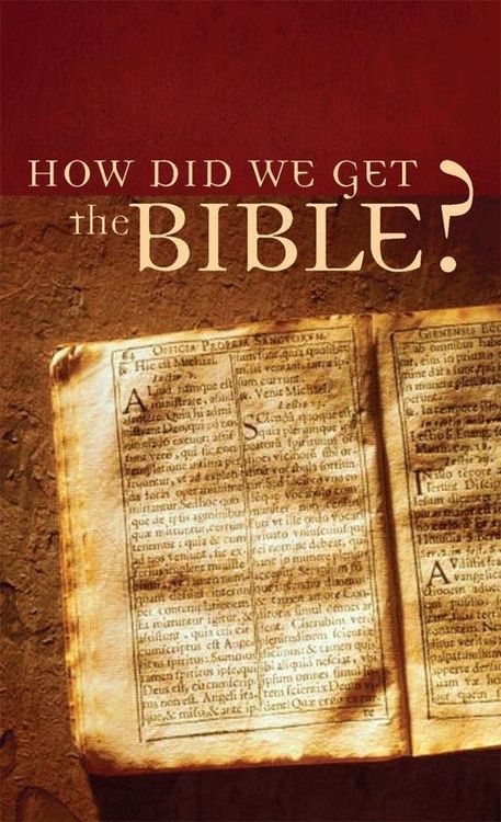 Produktbild: How Did We Get the Bible?