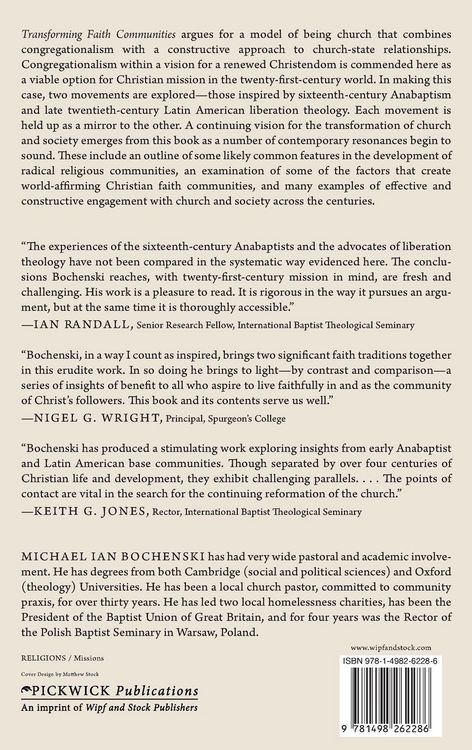Produktbild: Transforming Faith Communities