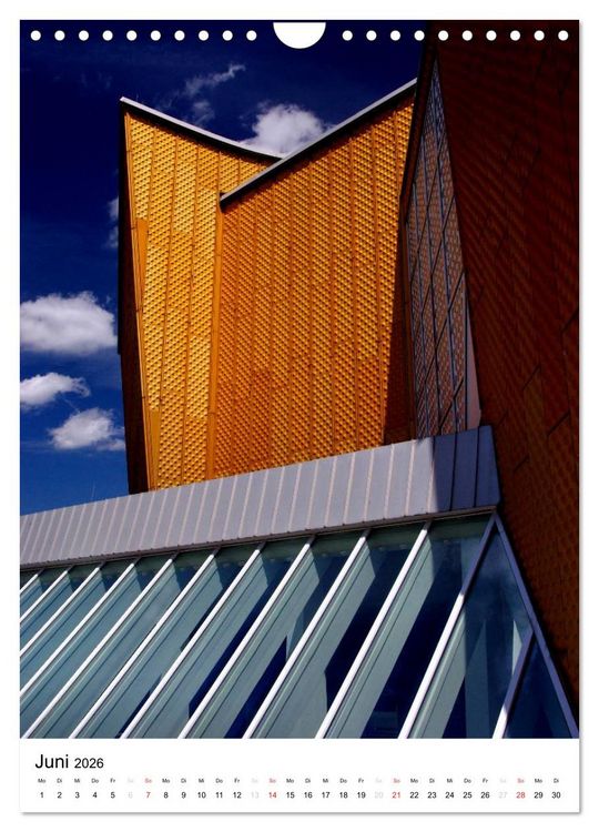 Produktbild: Philharmonie und Kammermusiksaal Berlin (Wandkalender 2026 DIN A4 hoch), CALVENDO Monatskalender